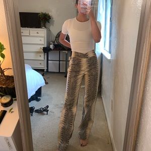 NEW!! I AM GIA python print pants (ON HOLD)